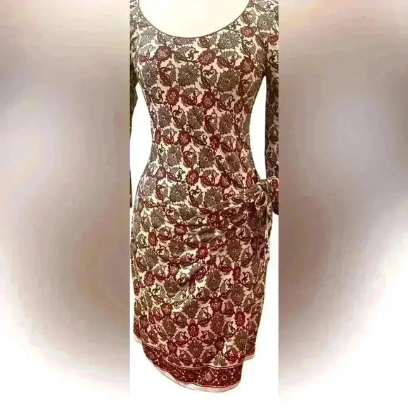 Max Studio wraparound dress long sleeve - Picture 5 of 7